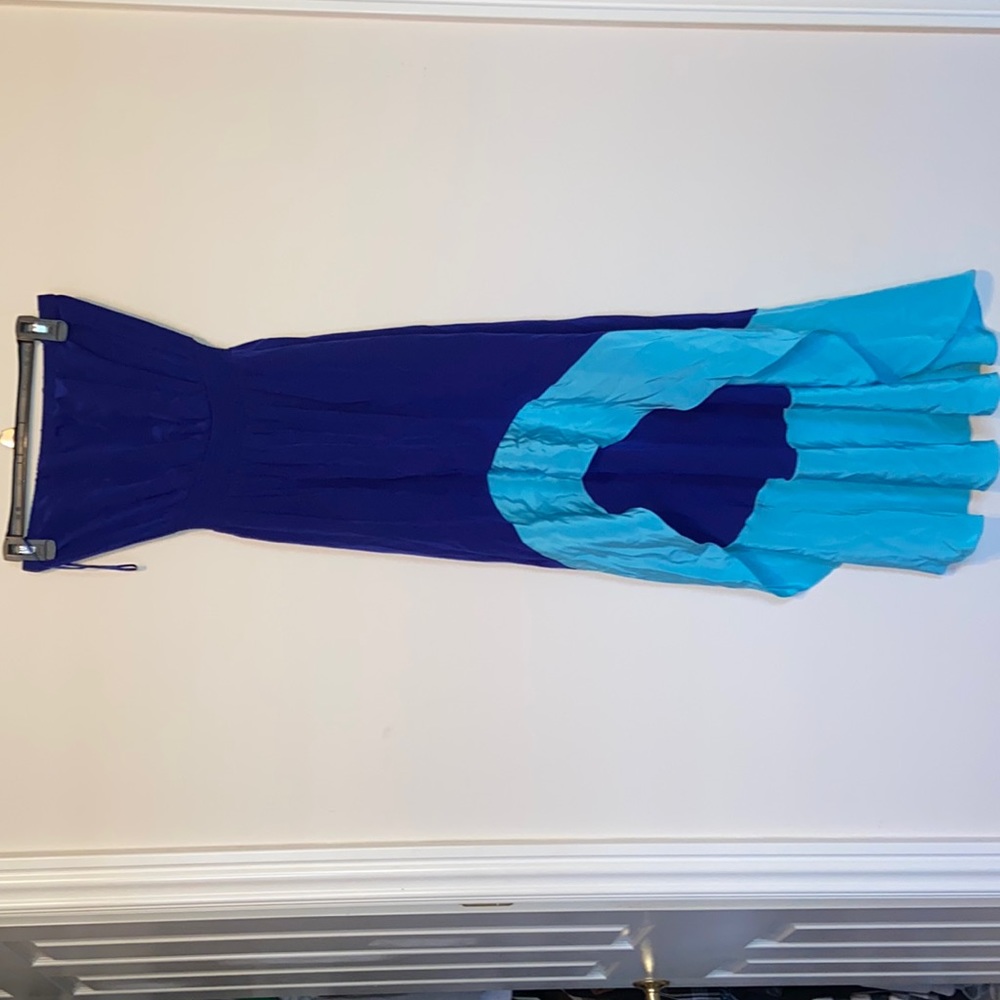 •JayGodfrey Jag blue dress ( short in the front longer in the back) size 2